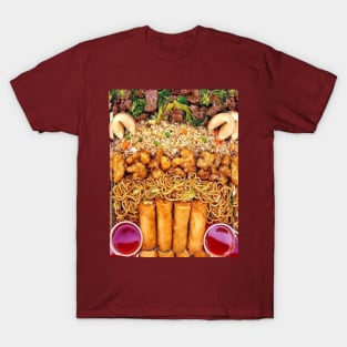 Chinese food pattern T-Shirt